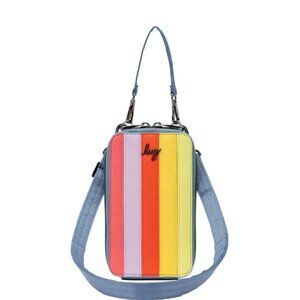 Brand New Lug Pike Matte Luxe VL RFID Crossbody Bag in Icepop